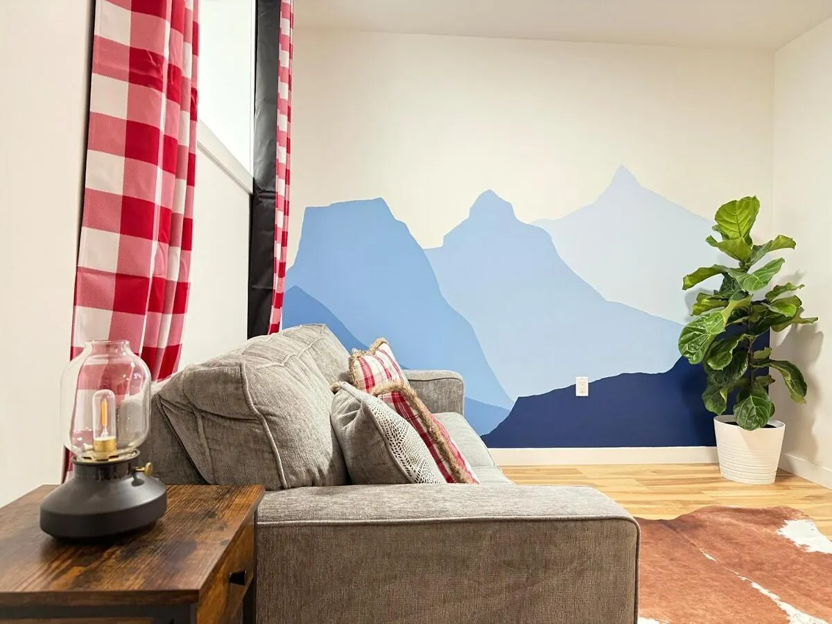 Rustic Rocky Retreat Apartment Calgary Canada